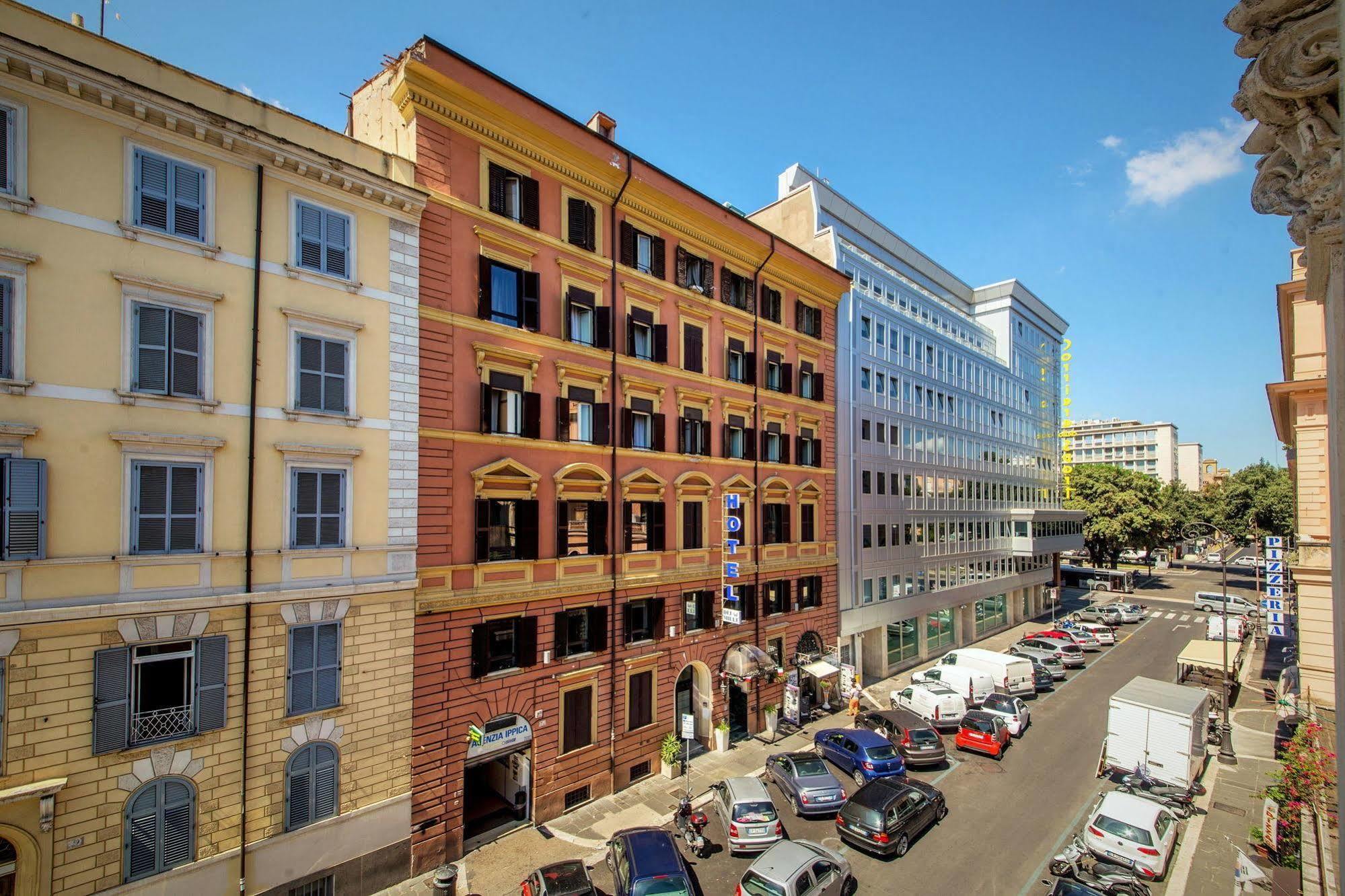 Hotel Dei Mille Rom Exteriör bild